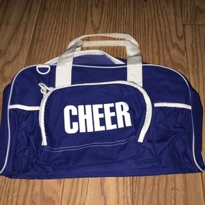 Cheer duffel bag with cupholders